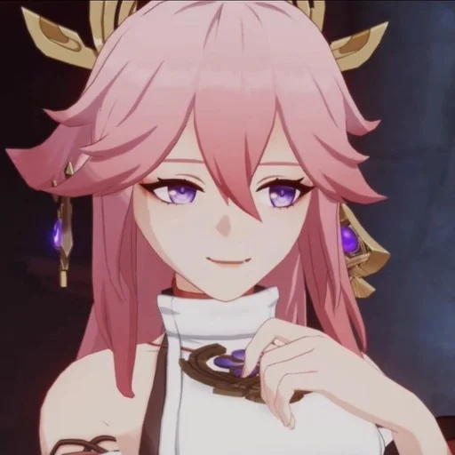 Эмодзи Yae Miko