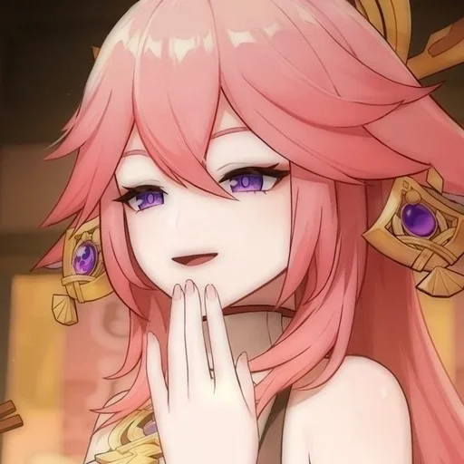 Эмодзи Yae Miko