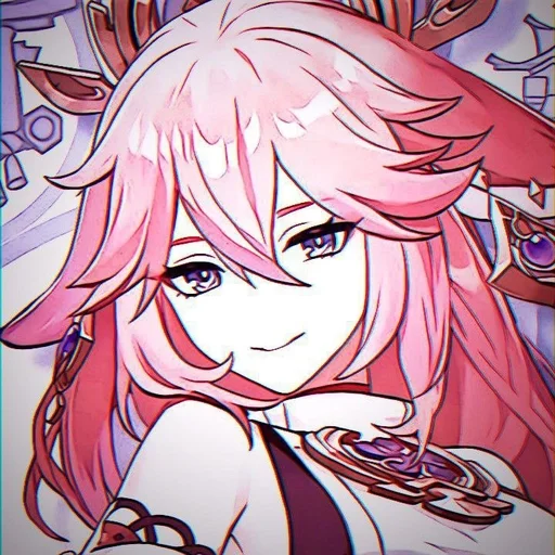 Эмодзи Yae Miko