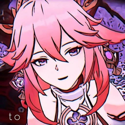 Эмодзи Yae Miko