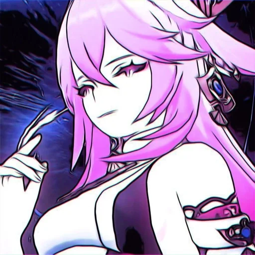 Эмодзи Yae Miko