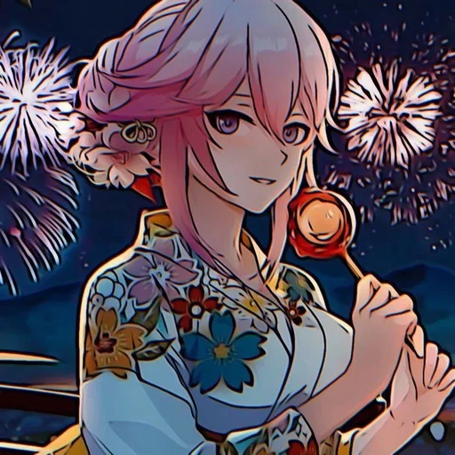 Эмодзи Yae Miko