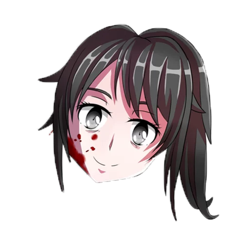 Эмодзи Yandere-chan