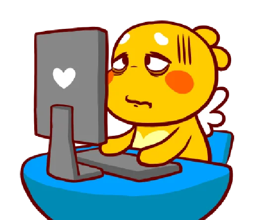 Эмодзи QooBee "OFFICE"