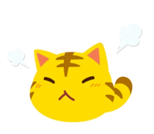 Эмодзи Yellow Kitten