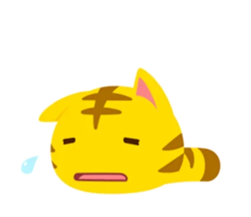 Эмодзи Yellow Kitten