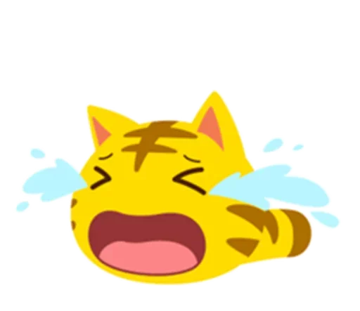 Эмодзи Yellow Kitten