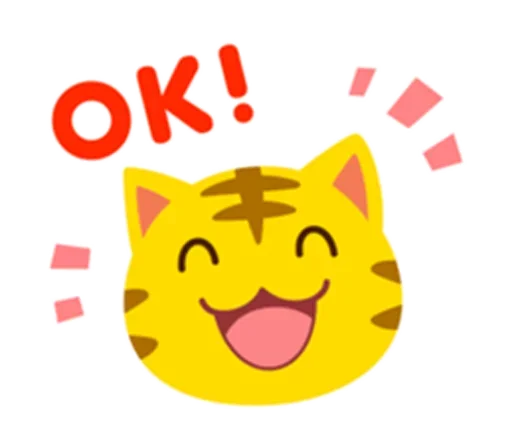 Эмодзи Yellow Kitten