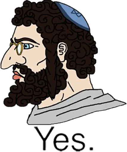 Эмодзи Yes Chad