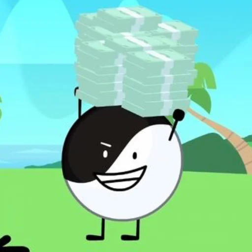 Эмодзи Yin Yang Inanimate Insanity