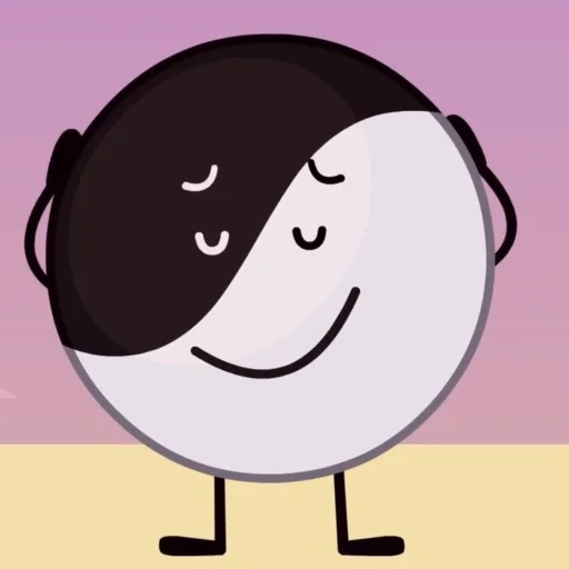 Эмодзи Yin Yang Inanimate Insanity