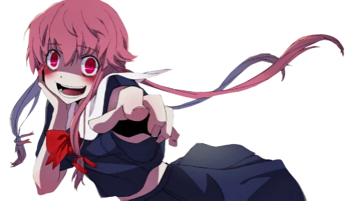 Эмодзи Yuno Gasai | Future Diary