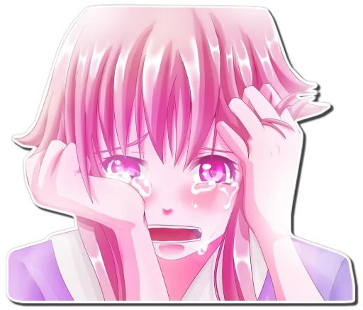 Эмодзи Yuno Gasai | Future Diary