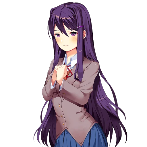 Эмодзи Yuri Doki Doki literature club
