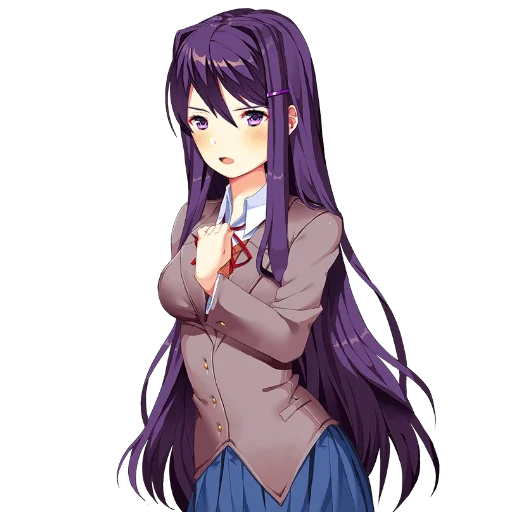 Эмодзи Yuri Doki Doki literature club