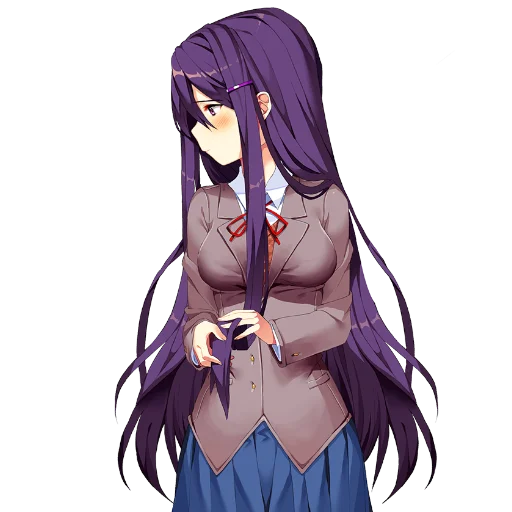 Эмодзи Yuri Doki Doki literature club
