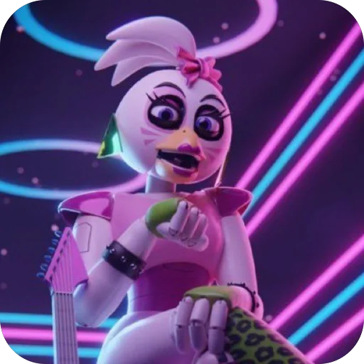 Эмодзи Glam Rock Chica