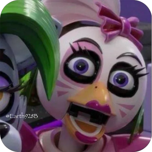 Эмодзи Glam Rock Chica