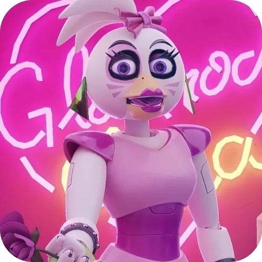 Эмодзи Glam Rock Chica