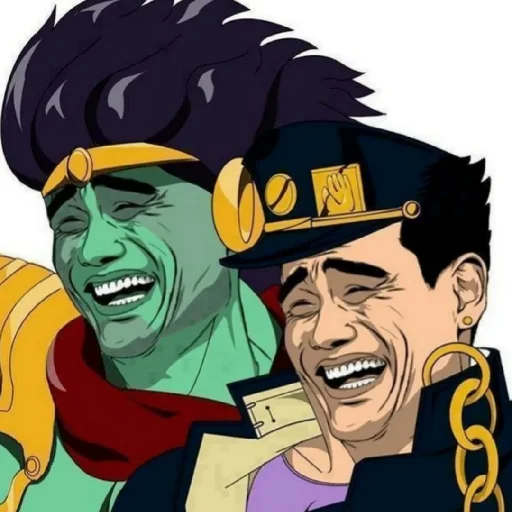 Эмодзи Жожо или Джо Джо стикеры memItachi2