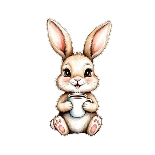 Эмодзи Зайка