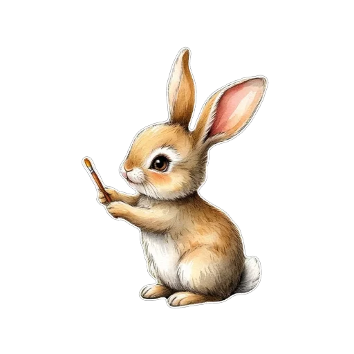 Эмодзи Зайка