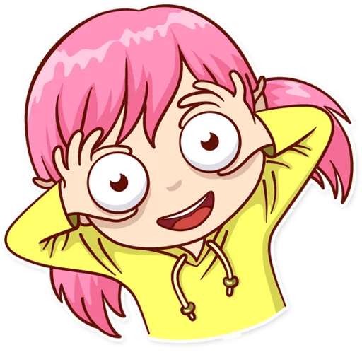 Эмодзи Zebra Girl