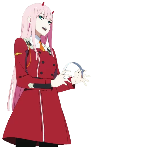 Эмодзи Darling in the franxx Zero Two