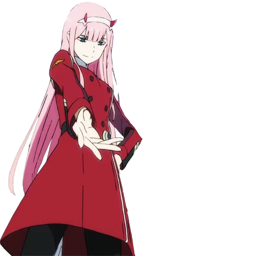 Эмодзи Darling in the franxx Zero Two