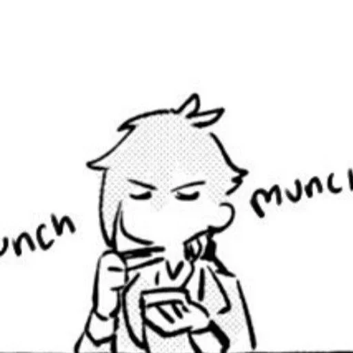 Эмодзи Zhongli Manga