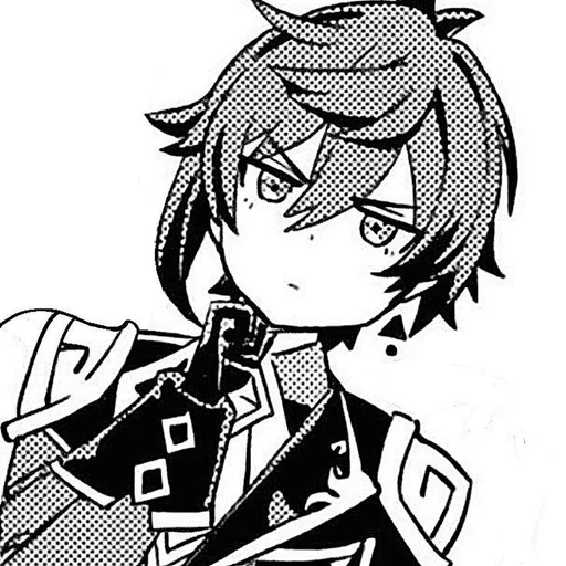 Эмодзи Zhongli Manga