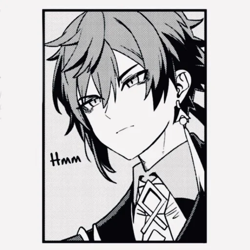 Эмодзи Zhongli Manga