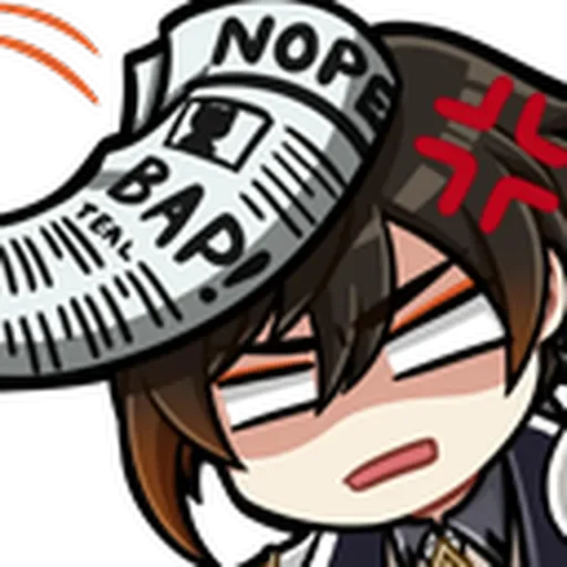 Эмодзи Zhongli Stickers 1