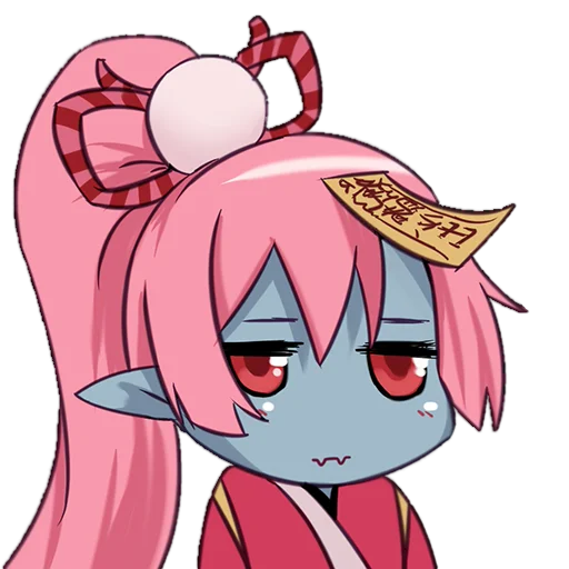 Эмодзи zombie elf girl mini pack