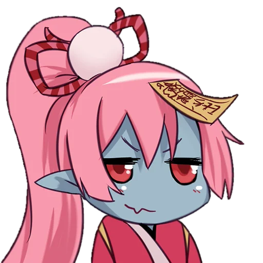 Эмодзи zombie elf girl mini pack