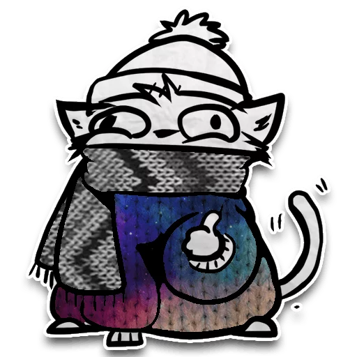 Эмодзи Zuzu the Cat