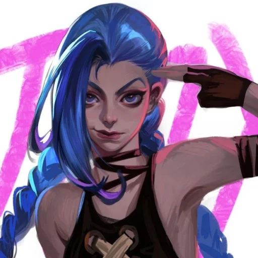Эмодзи Vi x Jinx