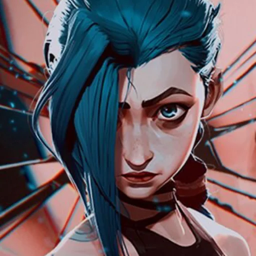 Эмодзи Vi x Jinx