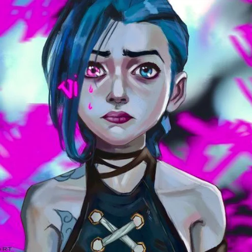 Эмодзи Vi x Jinx