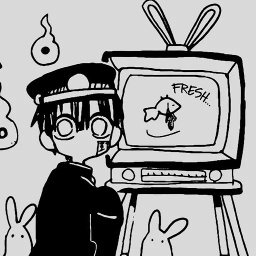 Эмодзи Toilet Bound Hanako Kun