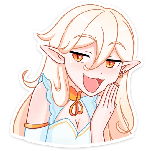 Эмодзи Айрис без надписей