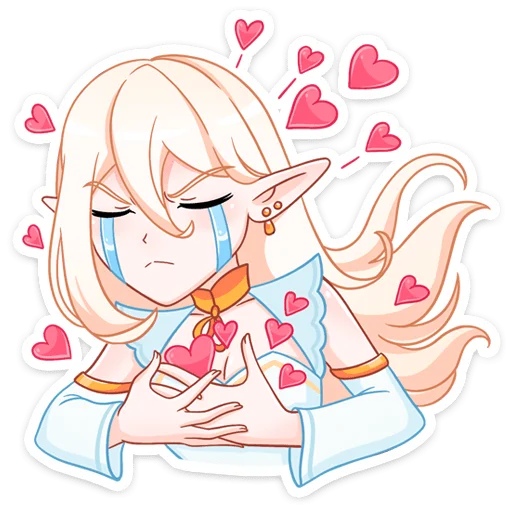 Эмодзи Айрис без надписей