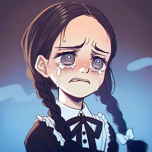 Эмодзи Уэнсдэй