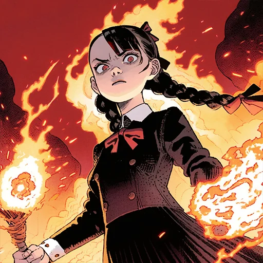 Эмодзи Уэнсдэй