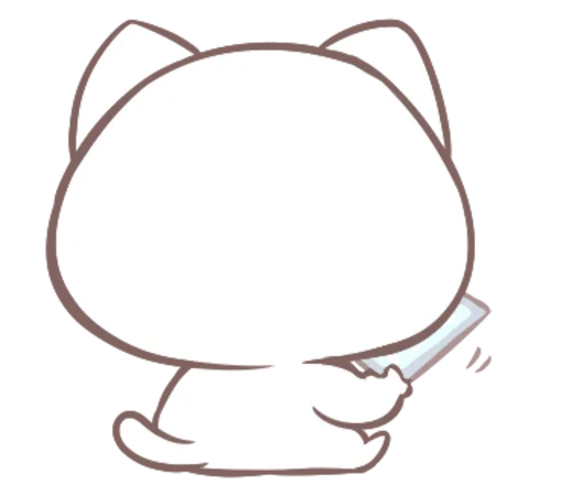 Эмодзи being kitten