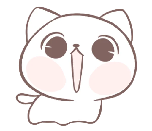 Эмодзи being kitten