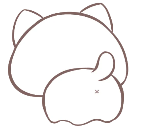 Эмодзи being kitten