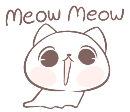 Эмодзи being kitten