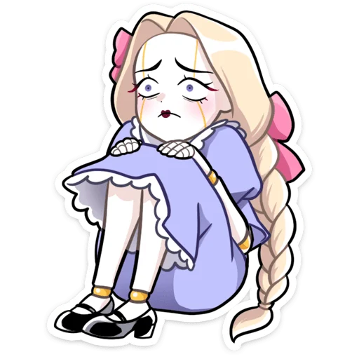 Эмодзи Кукла Алиса