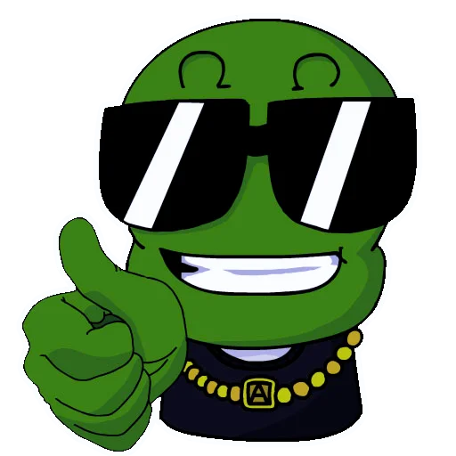 Эмодзи Лягушка Алекс